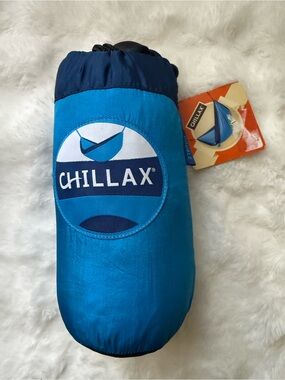 Blue Outdoor Hammock – Compact Packable Lounger